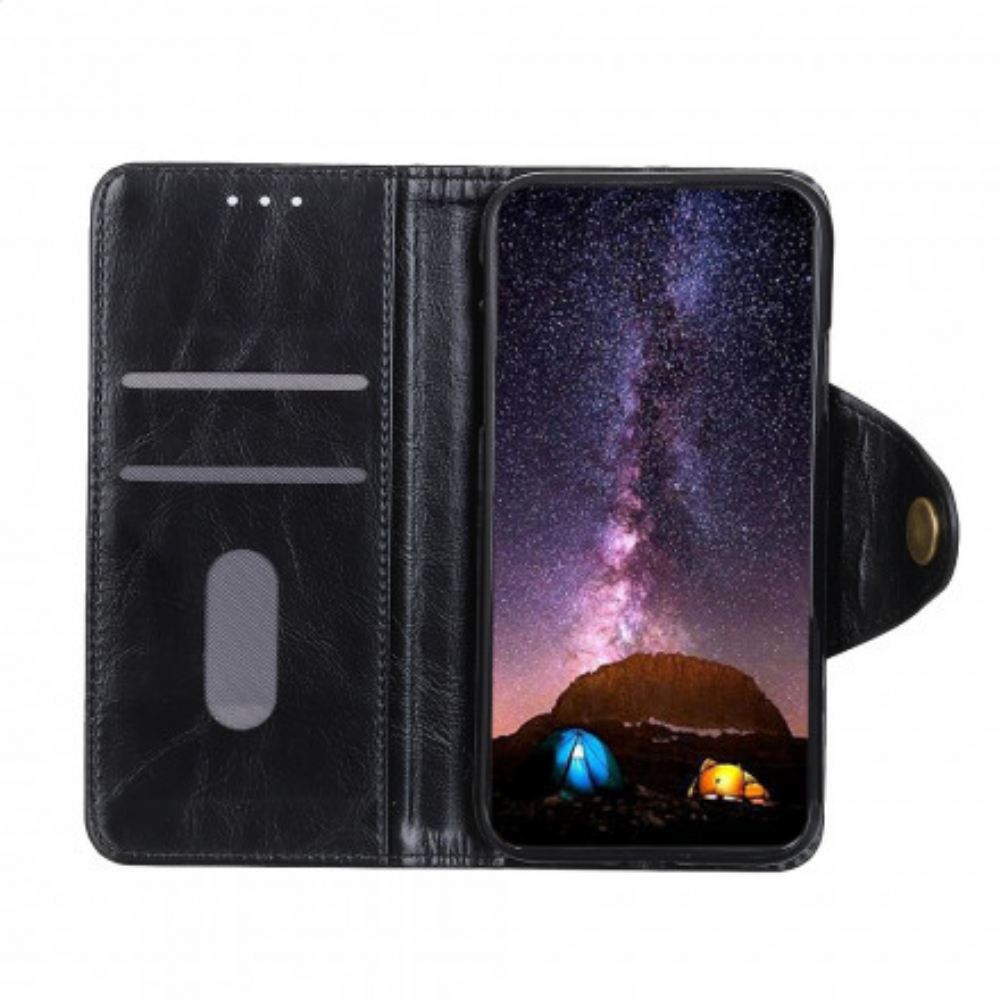 Flipové Pouzdro Na Samsung Galaxy XCover 5 Knoflík Z Umělé Kůže Vintage