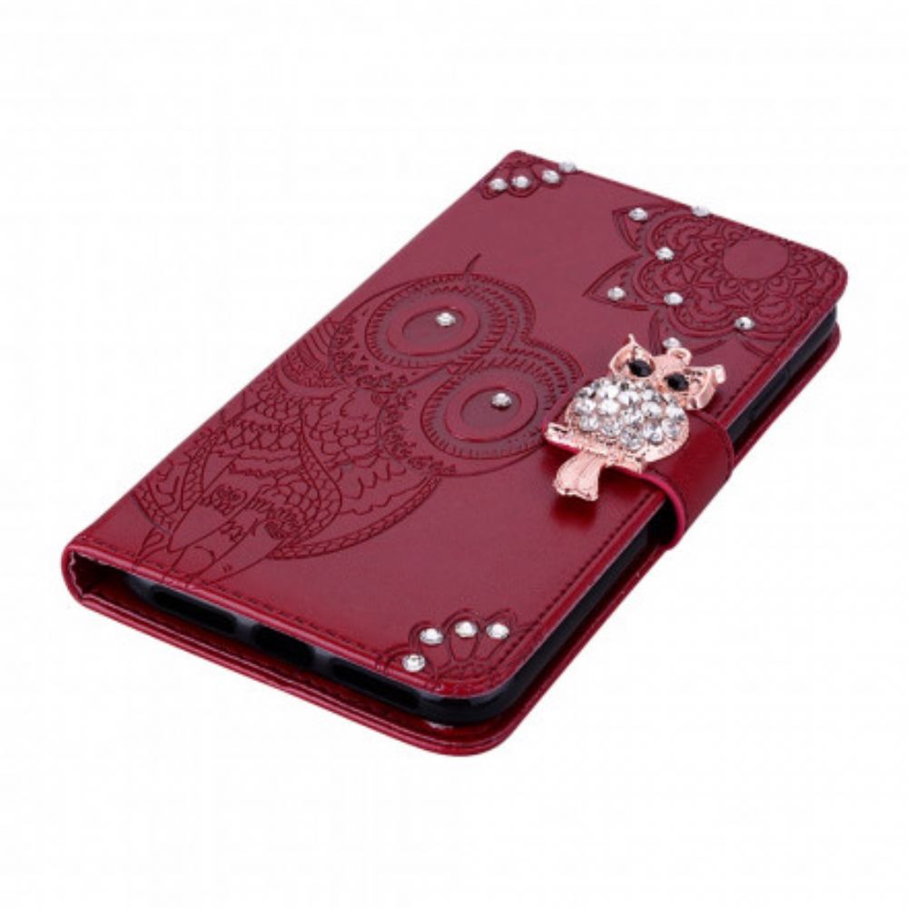 Flipové Pouzdro Na Samsung Galaxy XCover 5 Sova Mandala A Kouzlo