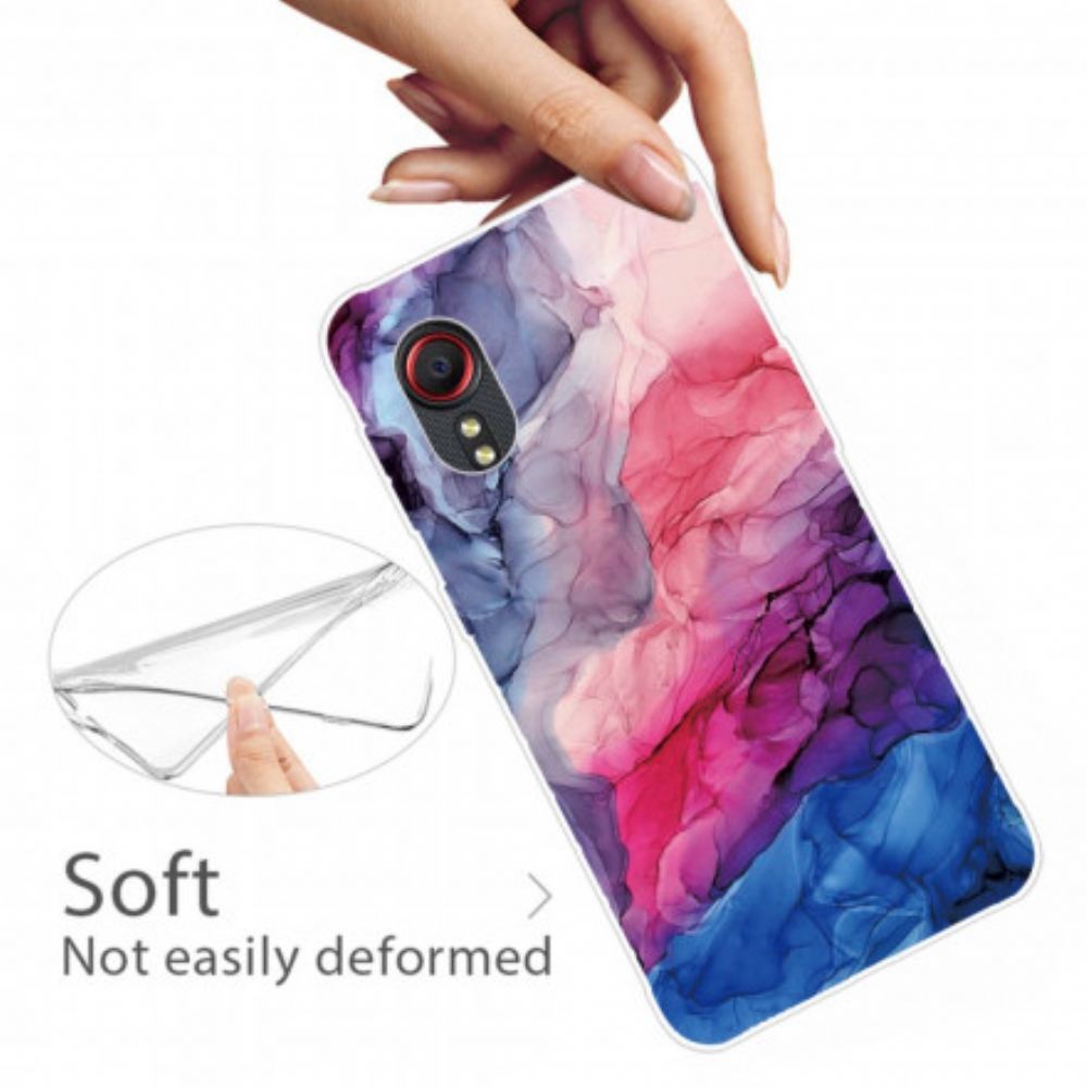 Kryt Na Samsung Galaxy XCover 5 Barevný Mramor