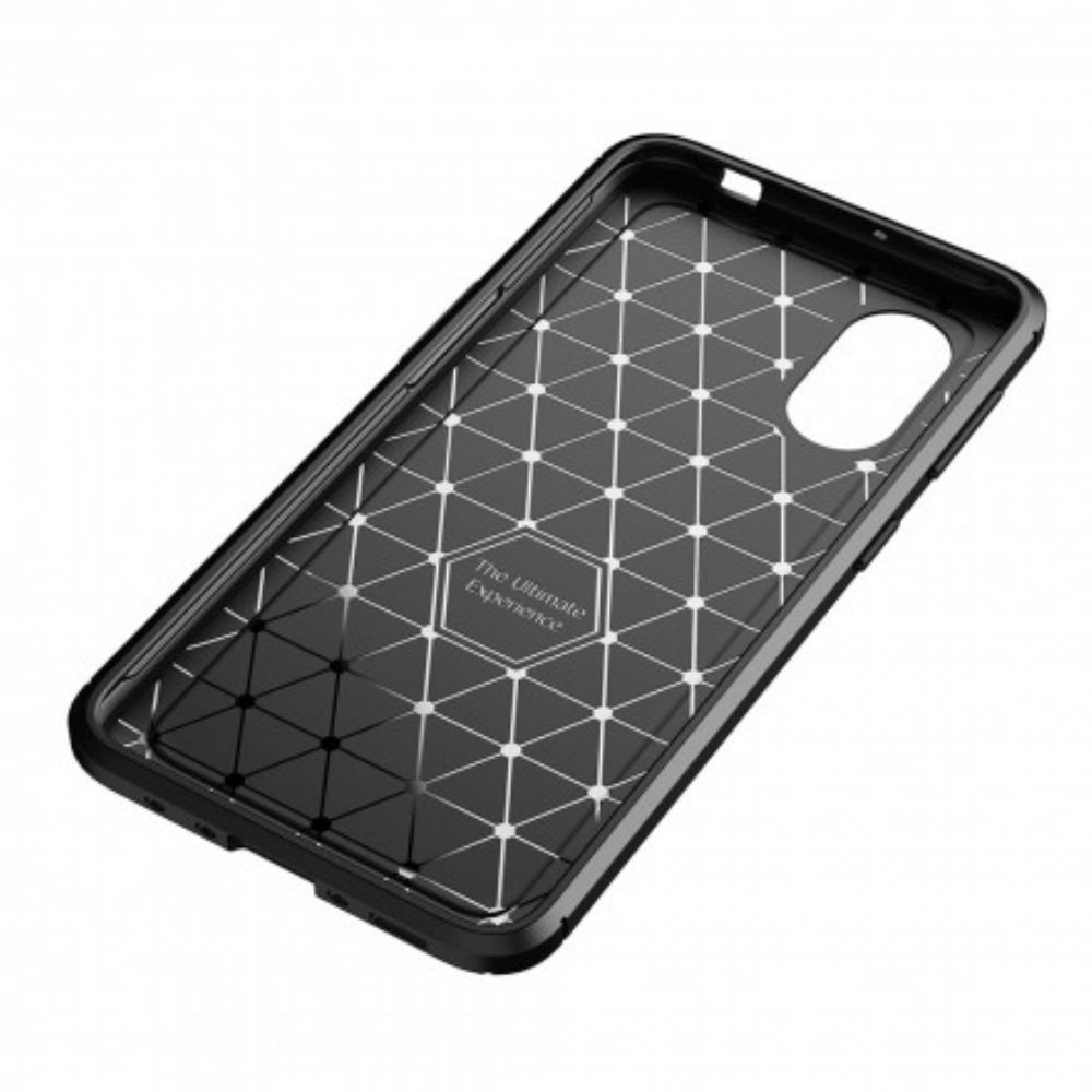 Kryt Na Samsung Galaxy XCover 5 Flexibilní Textura Uhlíkových Vláken