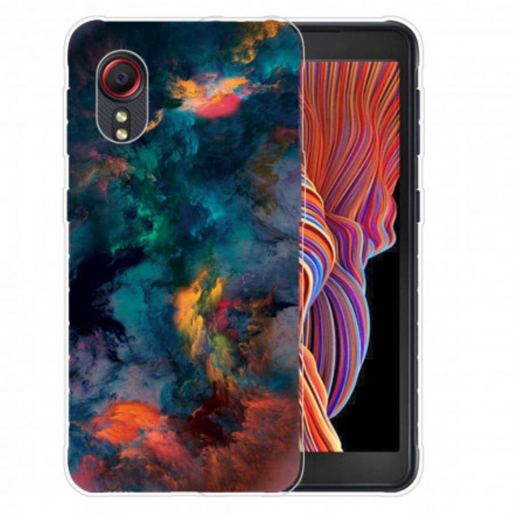 Kryty Na Mobil Na Samsung Galaxy XCover 5 Barevné Mraky