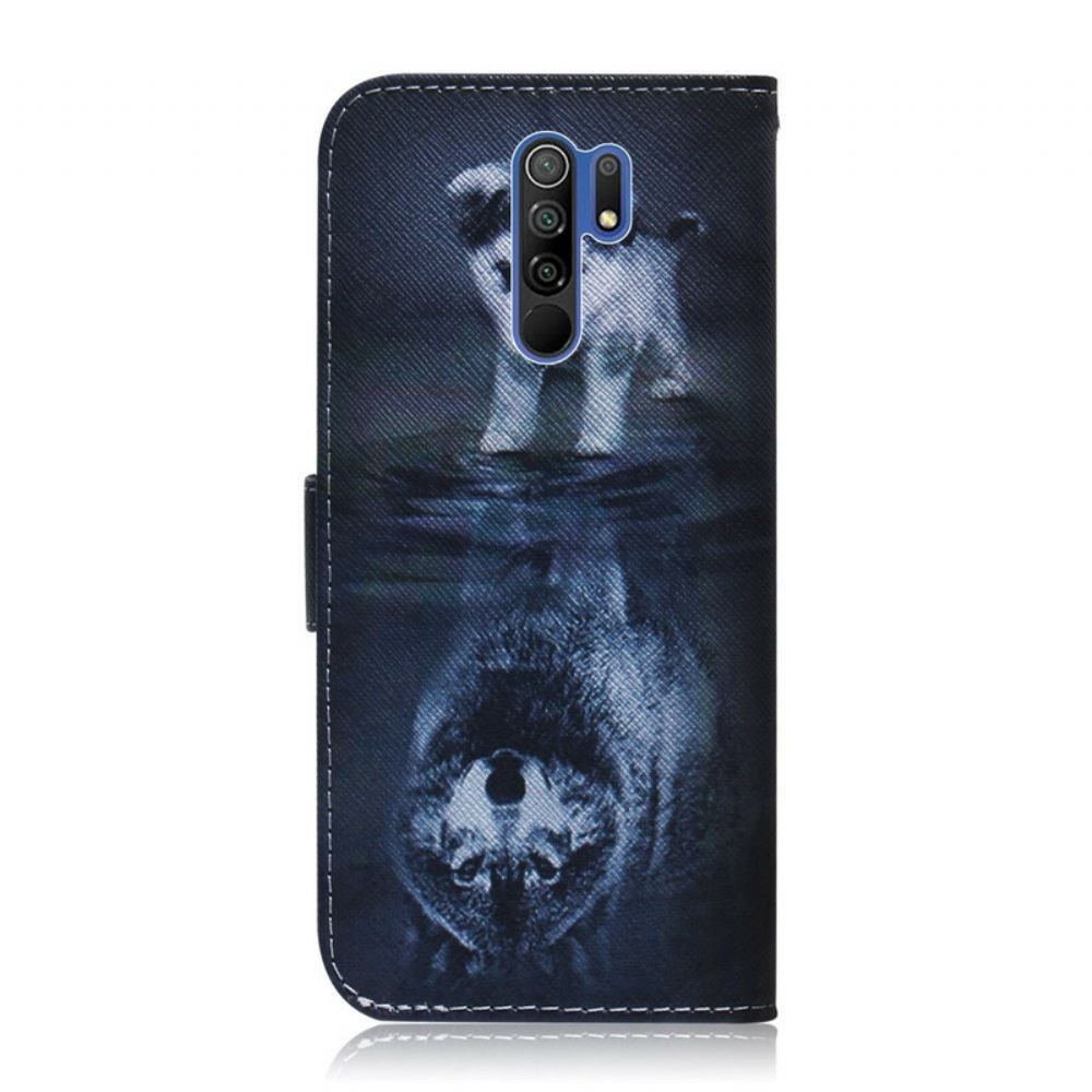 Flipové Pouzdro Na Xiaomi Redmi 9 Ernesto Vlk