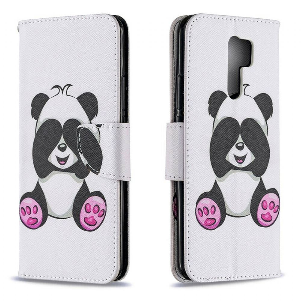 Flipové Pouzdro Na Xiaomi Redmi 9 Panda Zábava