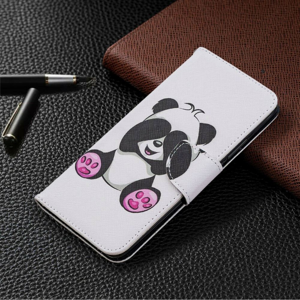 Flipové Pouzdro Na Xiaomi Redmi 9 Panda Zábava