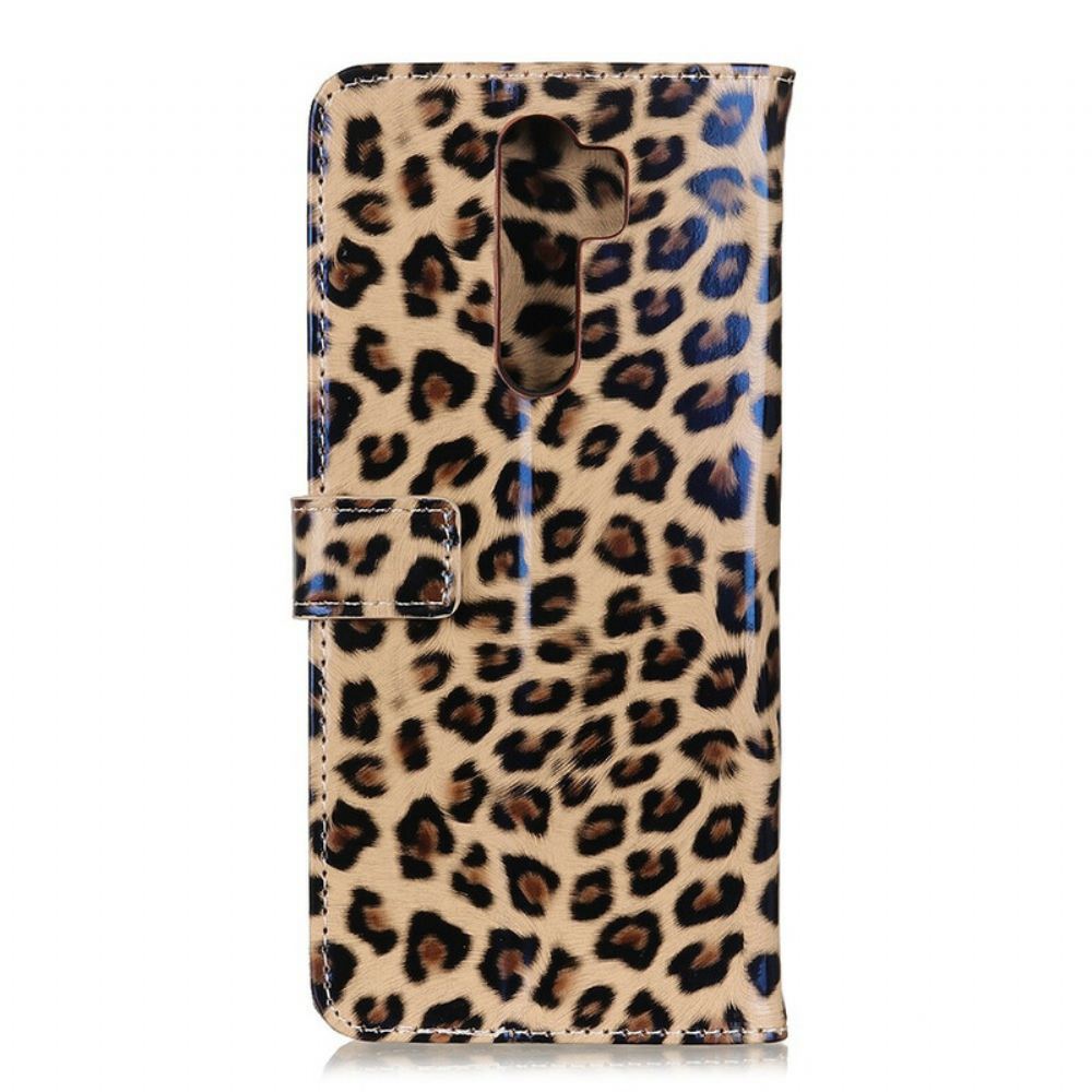 Kožené Pouzdro Na Xiaomi Redmi 9 Leopard