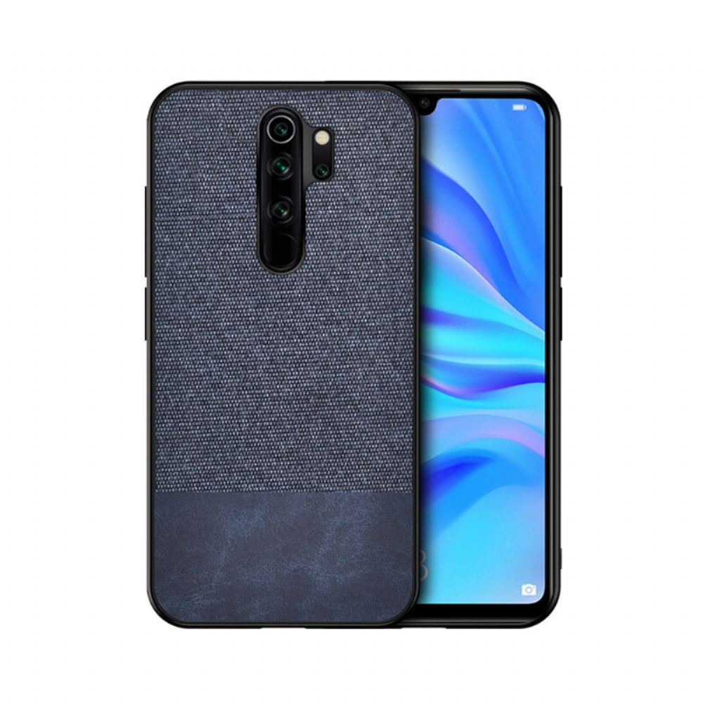 Kryt Na Xiaomi Redmi 9 Dvojitá Textura Umělé Kůže