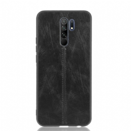 Kryt Na Xiaomi Redmi 9 Efekt Kůže Ve Švu