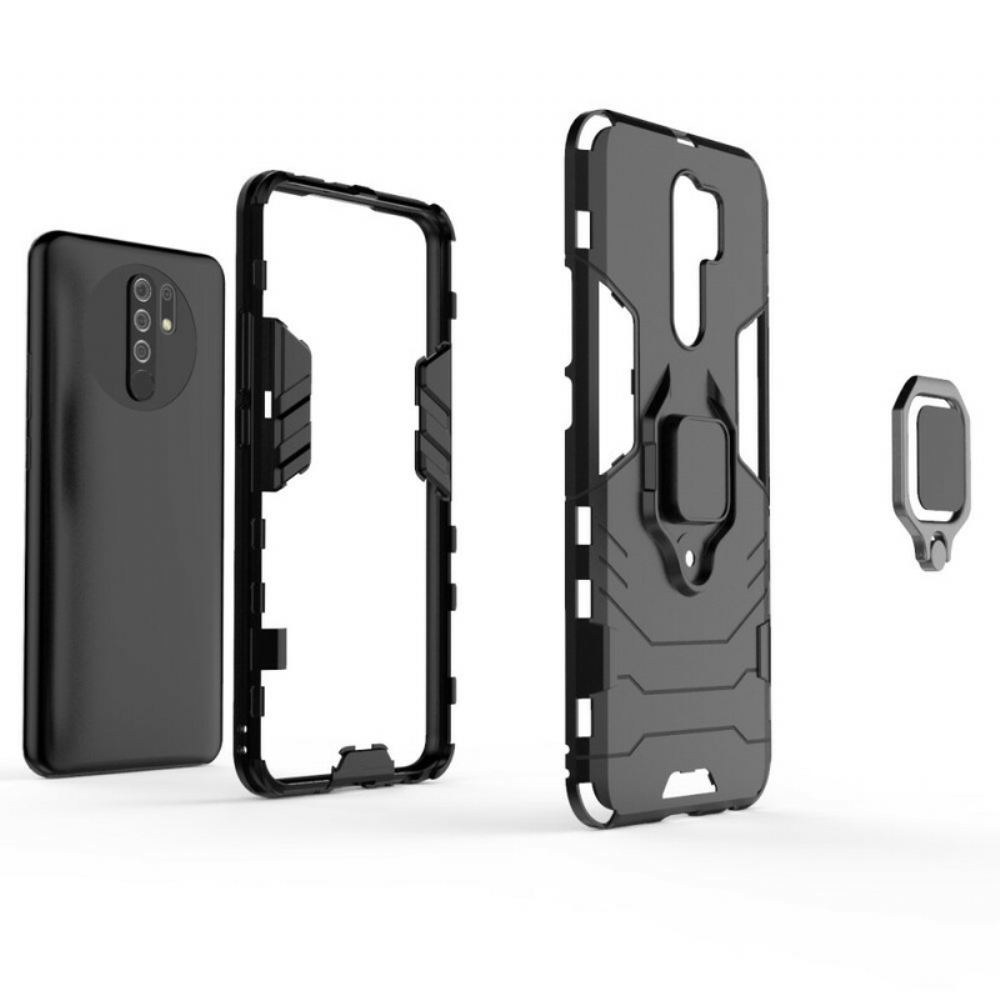 Kryt Na Xiaomi Redmi 9 Odolný Vůči Prstenu