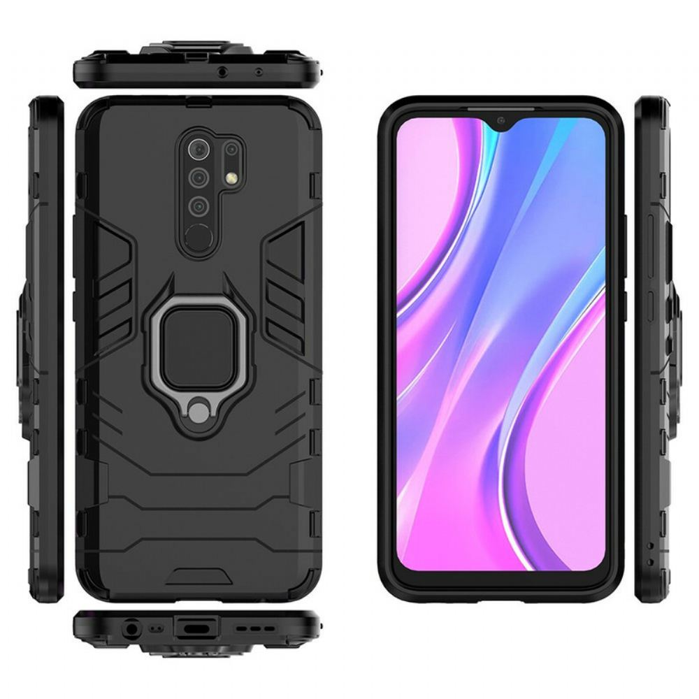 Kryt Na Xiaomi Redmi 9 Odolný Vůči Prstenu