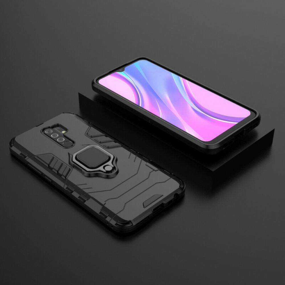 Kryt Na Xiaomi Redmi 9 Odolný Vůči Prstenu