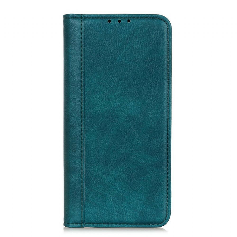 Kryty Na Mobil Na Xiaomi Redmi 9 Flipové Pouzdro Verze Litchi Split Leather