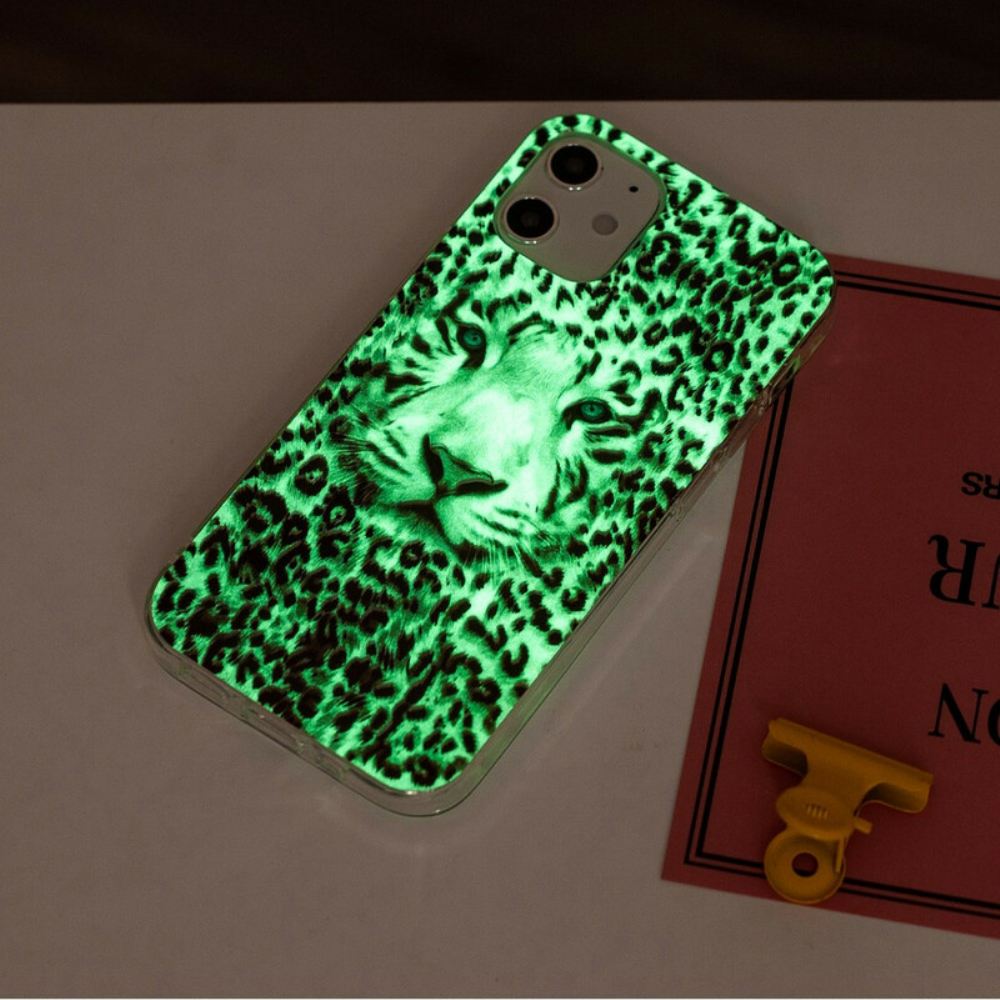 Kryt Na iPhone 12 Mini Fluorescenční Leopard