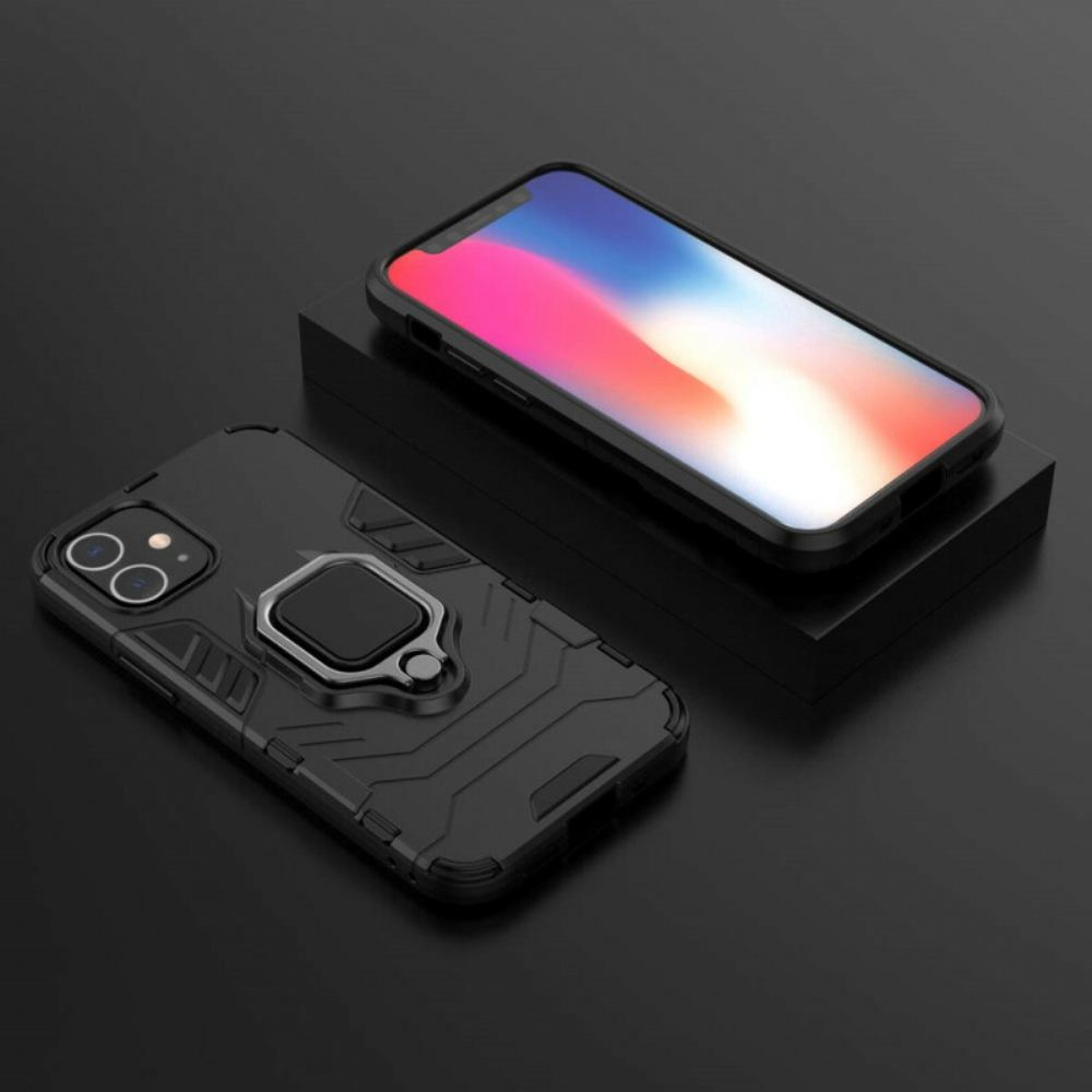 Kryt Na iPhone 12 Mini Odolný Vůči Prstenu