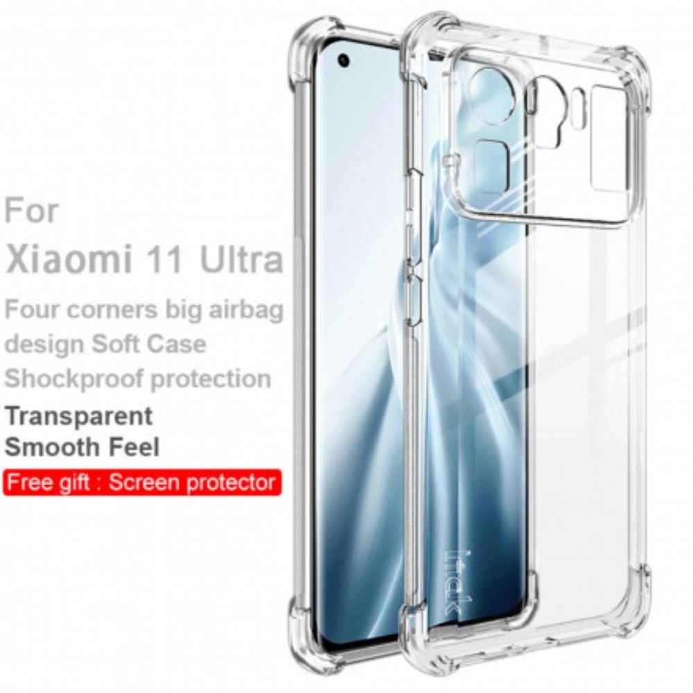 Kryty Na Mobil Na Xiaomi Mi 11 Ultra Transparentní Silky Imak