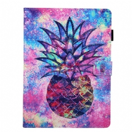 Flipové Pouzdro Na iPad 10.2" (2020) (2019) / Air 10.5" / Pro 10.5" Funky Ananas