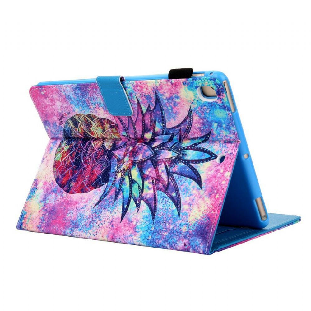 Flipové Pouzdro Na iPad 10.2" (2020) (2019) / Air 10.5" / Pro 10.5" Funky Ananas