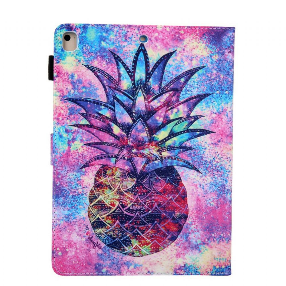 Flipové Pouzdro Na iPad 10.2" (2020) (2019) / Air 10.5" / Pro 10.5" Funky Ananas