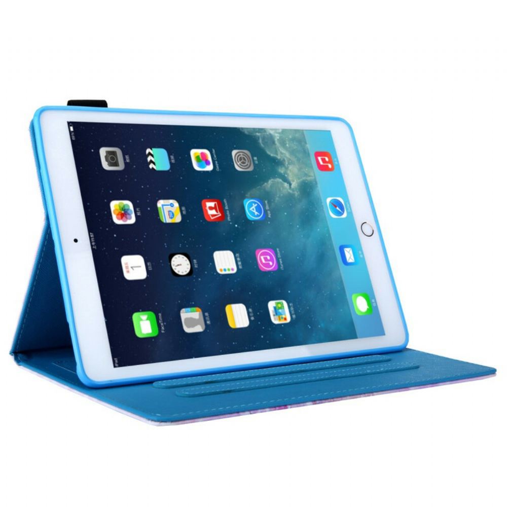 Flipové Pouzdro Na iPad 10.2" (2020) (2019) / Air 10.5" / Pro 10.5" Funky Ananas