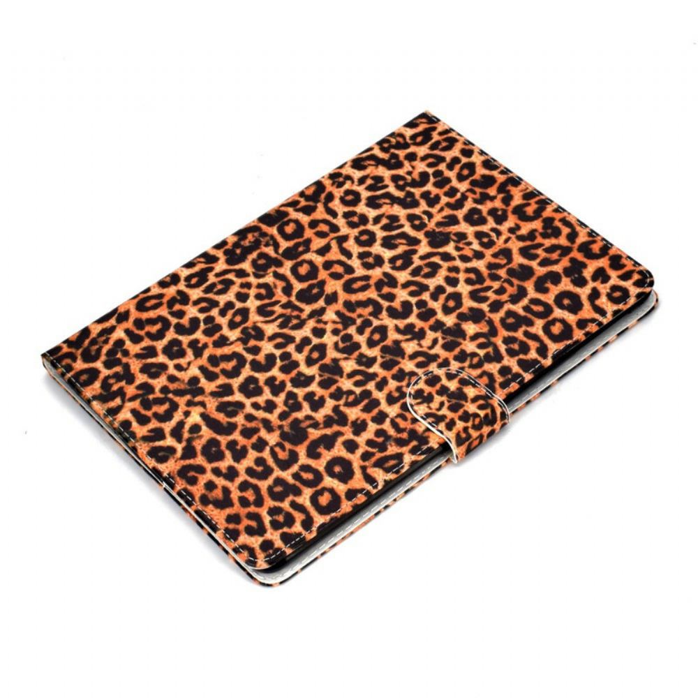 Flipové Pouzdro Na iPad 10.2" (2020) (2019) / Air 10.5" / Pro 10.5" Leopard