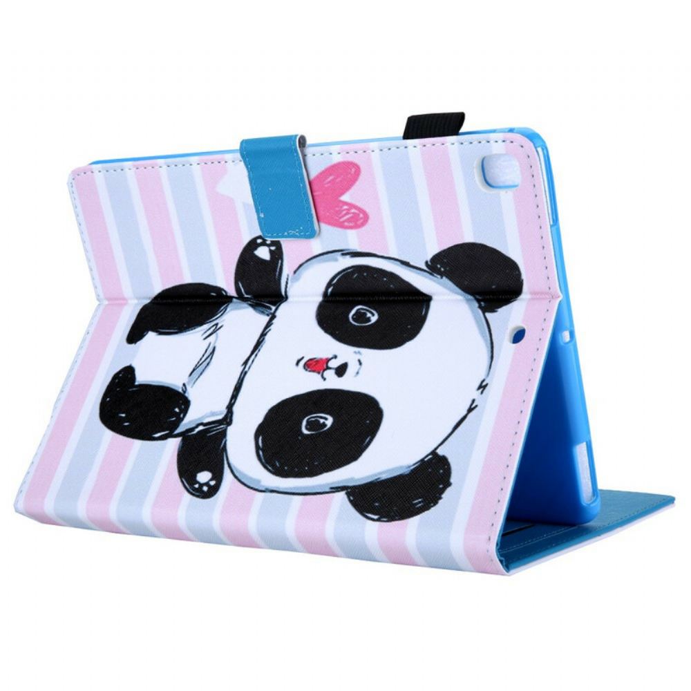 Flipové Pouzdro Na iPad 10.2" (2020) (2019) / Air 10.5" / Pro 10.5" Panda Love