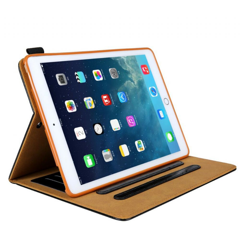 Flipové Pouzdro Na iPad 10.2" (2020) (2019) / Air 10.5" / Pro 10.5" Stříbrná Spona