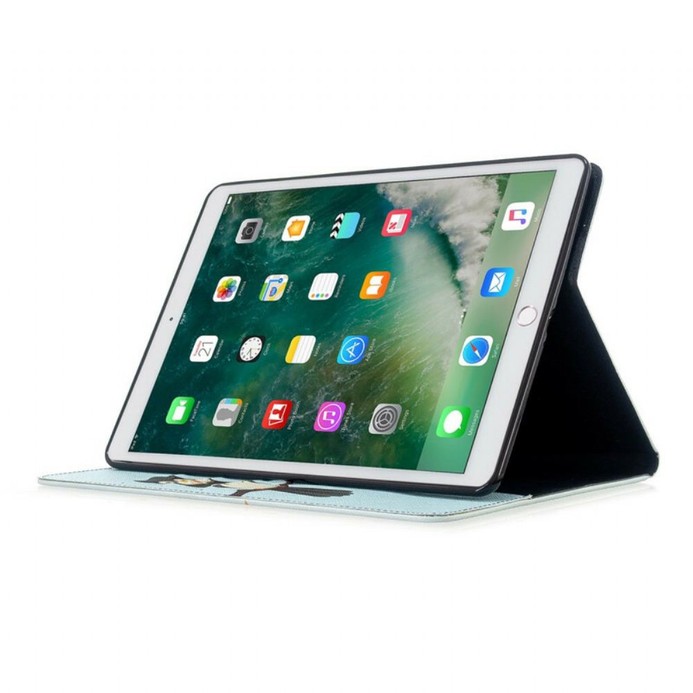 Pouzdra Na iPad 10.2" (2020) (2019) / Air 10.5" / Pro 10.5" Soví Větev