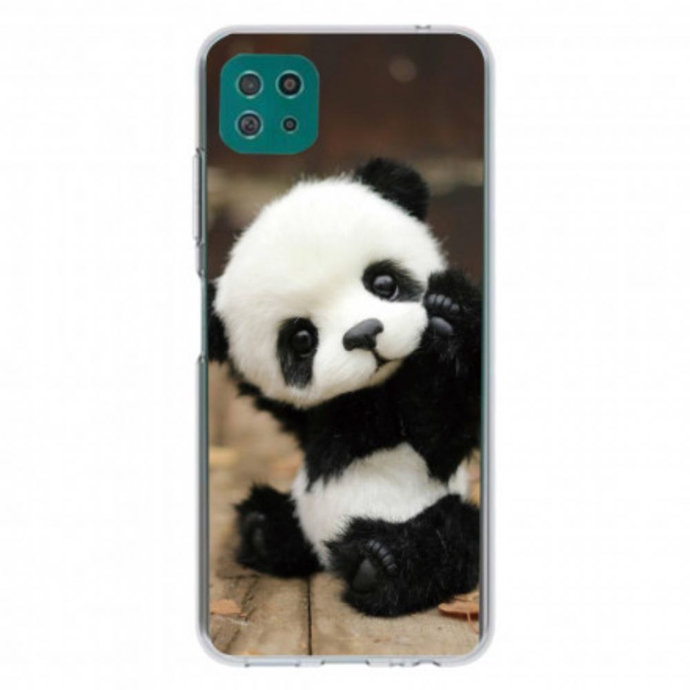 Kryt Na Samsung Galaxy A22 5G Flexibilní Panda