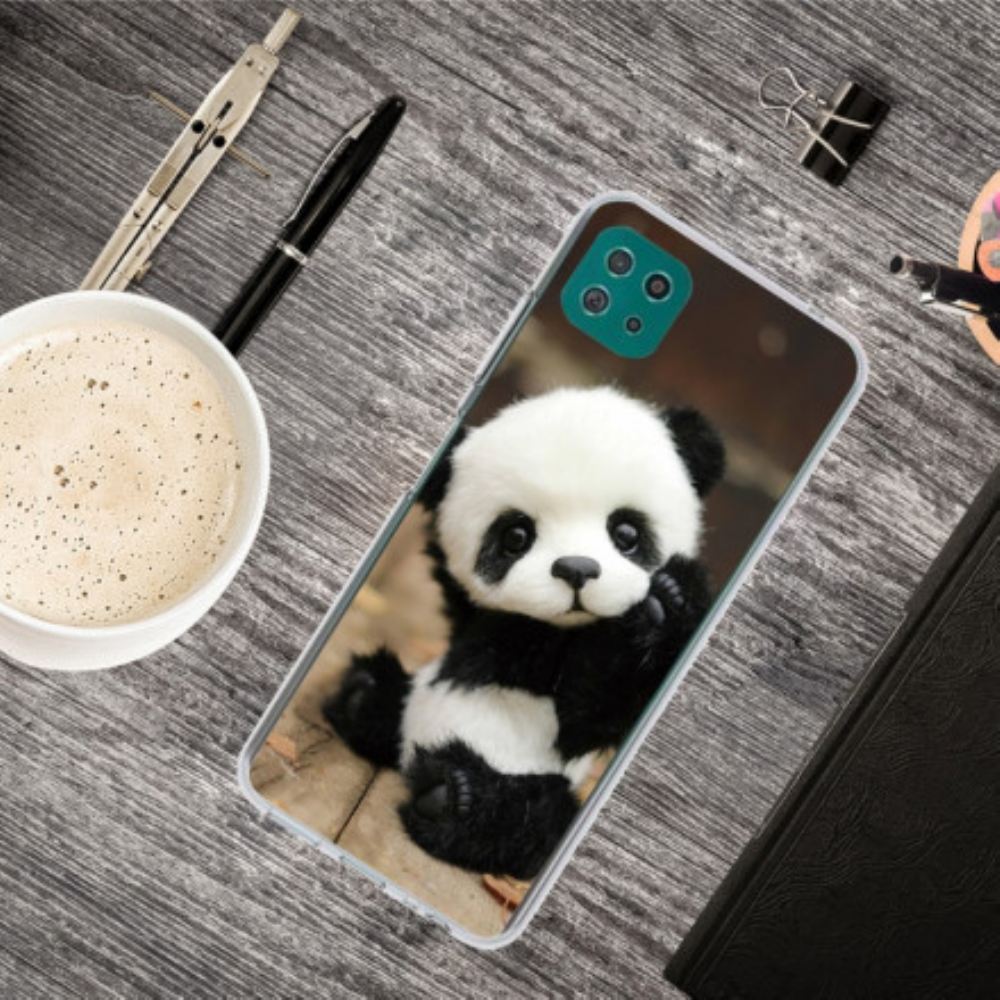 Kryt Na Samsung Galaxy A22 5G Flexibilní Panda