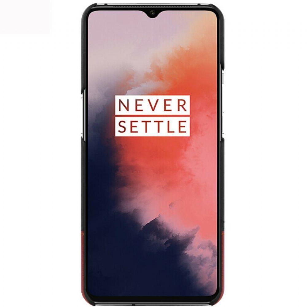 Kryt Na OnePlus 7T Kožený Efekt Řady Imak Ruiyi