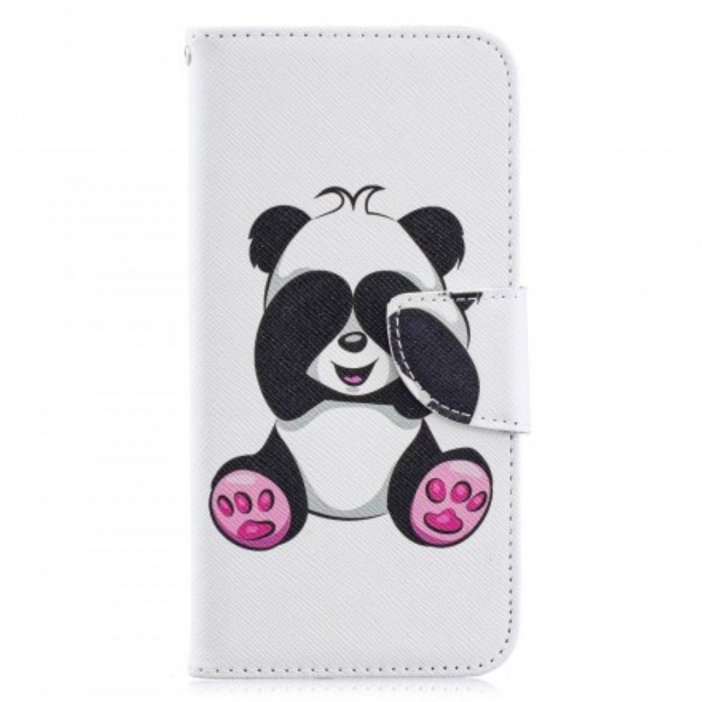 Flipové Pouzdro Na Huawei Y6 2019 / Honor 8A Panda Zábava