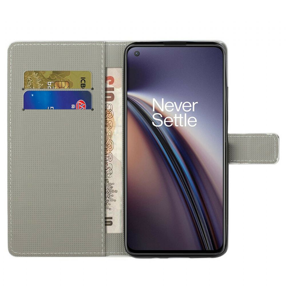 Flipové Pouzdro Na OnePlus Nord CE 5G Galaxy Design