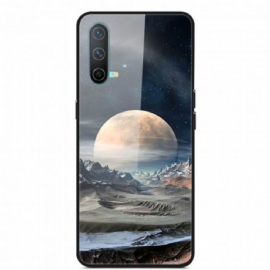 Kryt Na OnePlus Nord CE 5G Tvrzené Sklo Space Moon