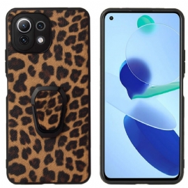 Kryty Na Mobil Na Xiaomi Mi 11 Lite 5G NE / Mi 11 Lite 4G / 5G Kroužek Ve Stylu Leoparda