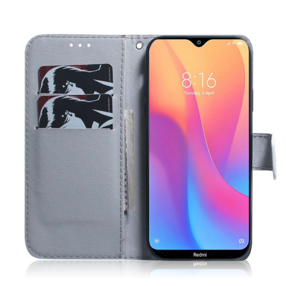 Flipové Pouzdro Na Xiaomi Redmi 8A Tygří Obličej