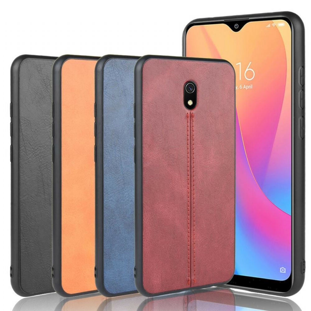 Kryt Na Xiaomi Redmi 8A Efekt Kůže Ve Švu