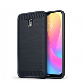 Kryt Na Xiaomi Redmi 8A Mofi Kartáčované Uhlíkové Vlákno