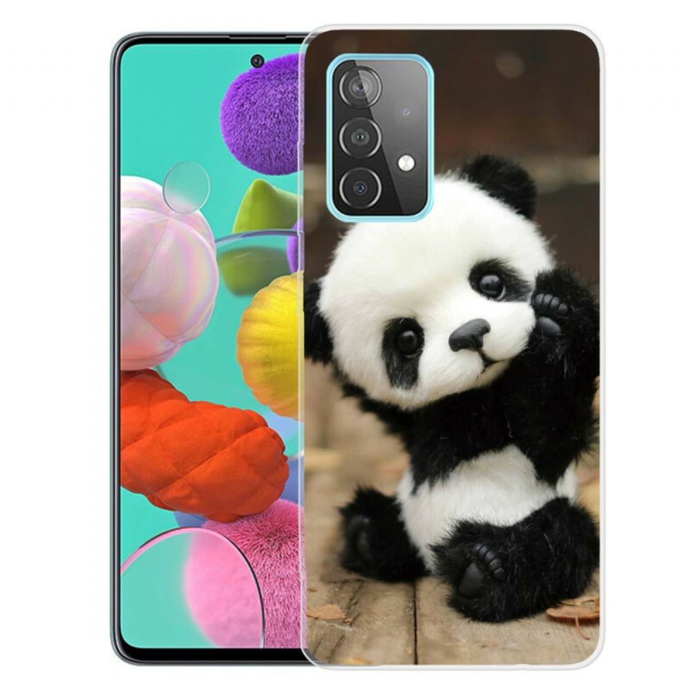 Kryt Na Samsung Galaxy A72 4G / 5G Flexibilní Panda