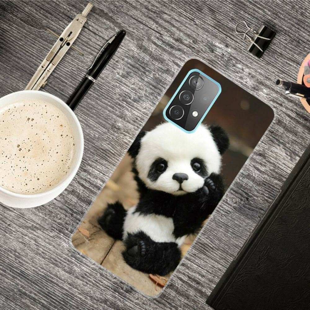 Kryt Na Samsung Galaxy A72 4G / 5G Flexibilní Panda