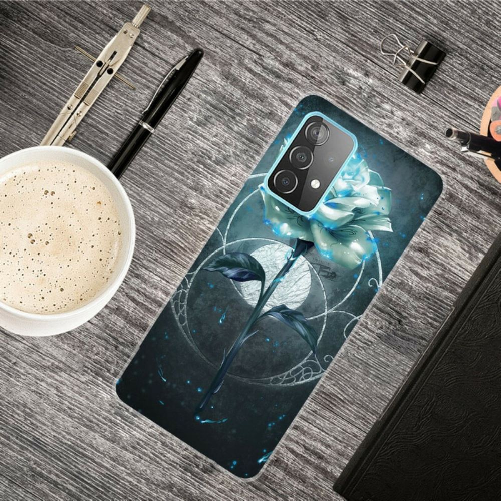 Kryt Na Samsung Galaxy A72 4G / 5G Flexibilní Růžová Zelená