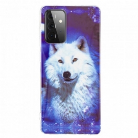 Kryty Na Mobil Na Samsung Galaxy A72 4G / 5G Fluorescenční Řada Wolf