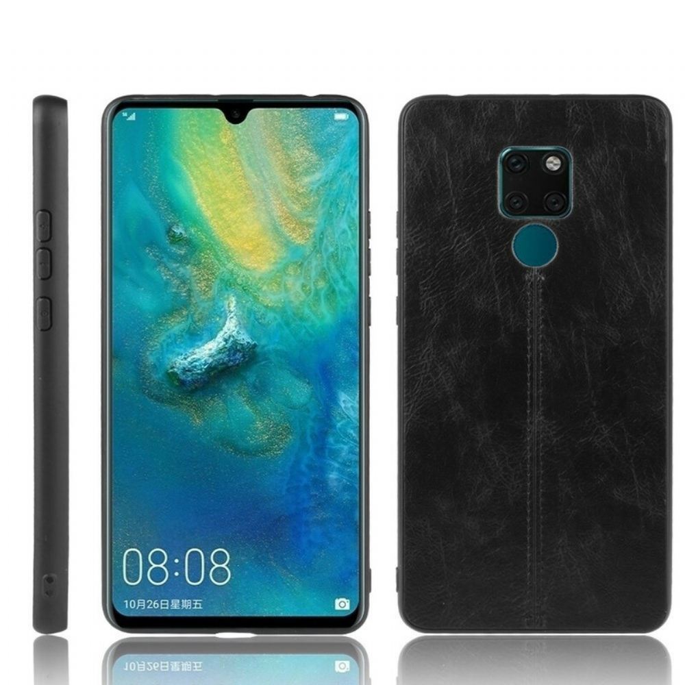 Kryty Na Mobil Na Huawei Mate 20 Módní Kožený Efekt