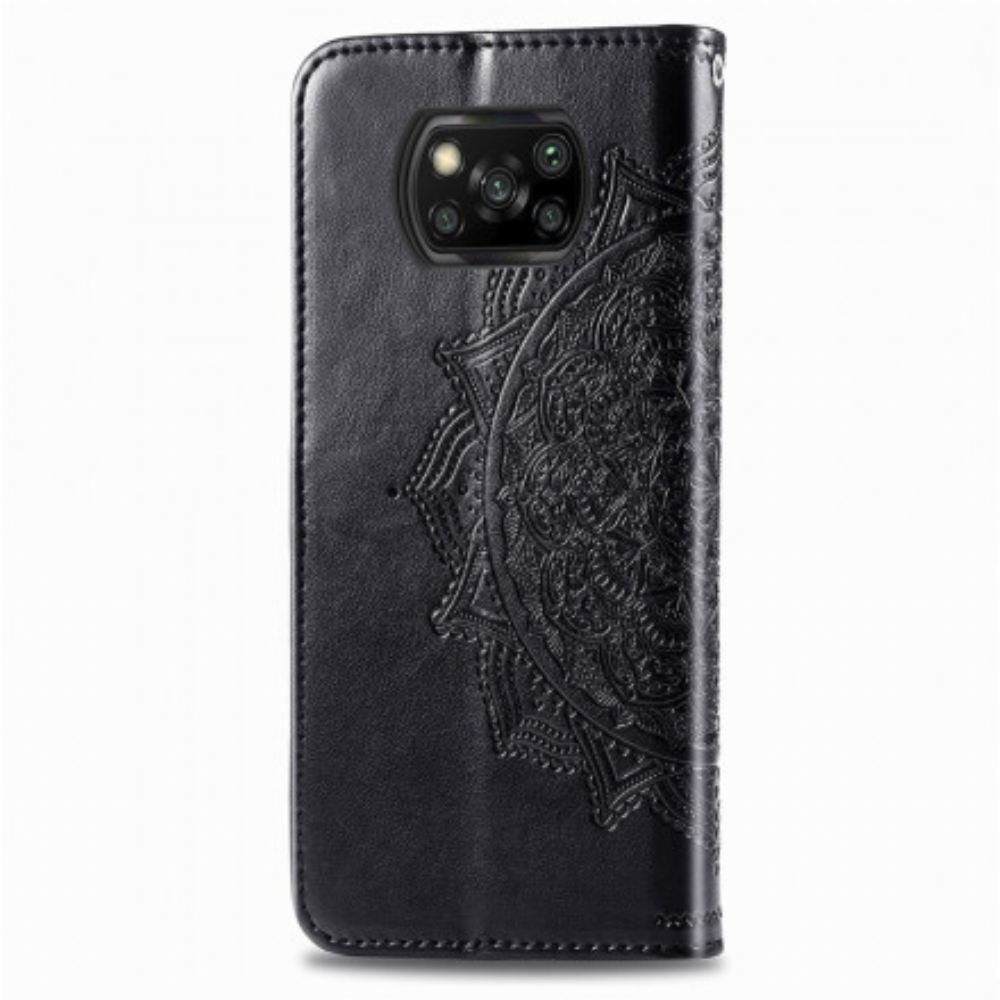 Flipové Pouzdro Na Poco X3 / X3 Pro / X3 NFC Středověká Mandala