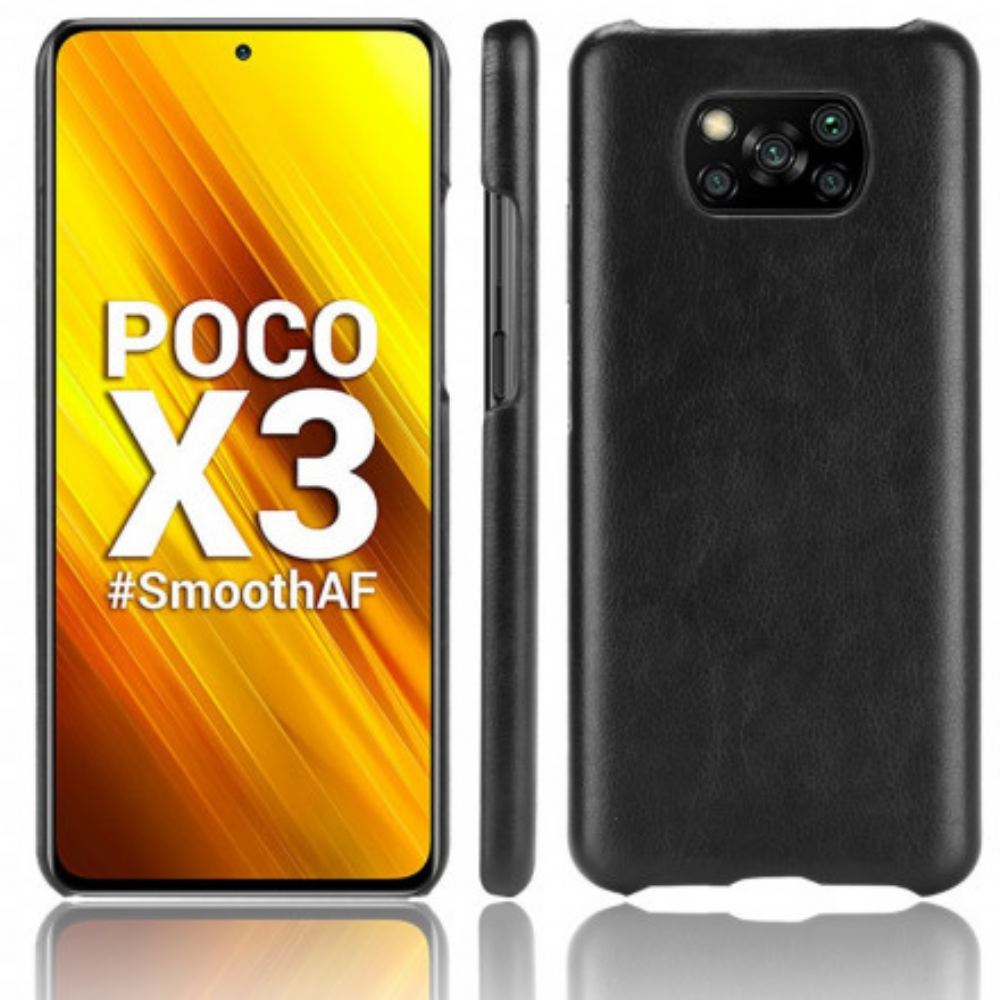 Kryt Na Poco X3 / X3 Pro / X3 NFC Kožený Efekt Litchi Performance