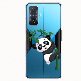 Kryty Na Mobil Na Poco F4 GT Panda Na Svém Bambusu