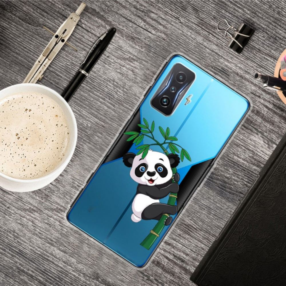 Kryty Na Mobil Na Poco F4 GT Panda Na Svém Bambusu