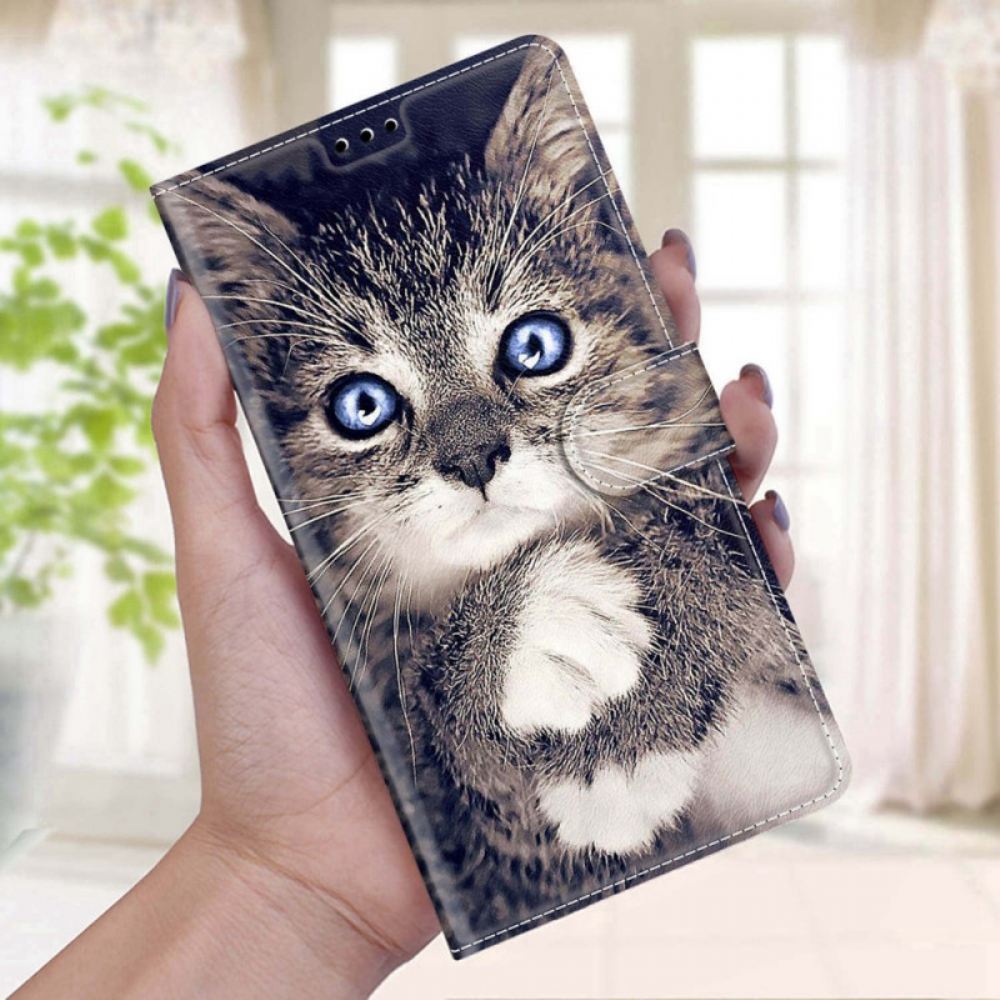 Flipové Pouzdro Na Xiaomi Redmi Note 11 Pro Plus 5G Na Lana Tanga Cat Fan