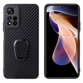 Kryt Na Xiaomi Redmi Note 11 Pro Plus 5G Kroužek Z Uhlíkových Vláken