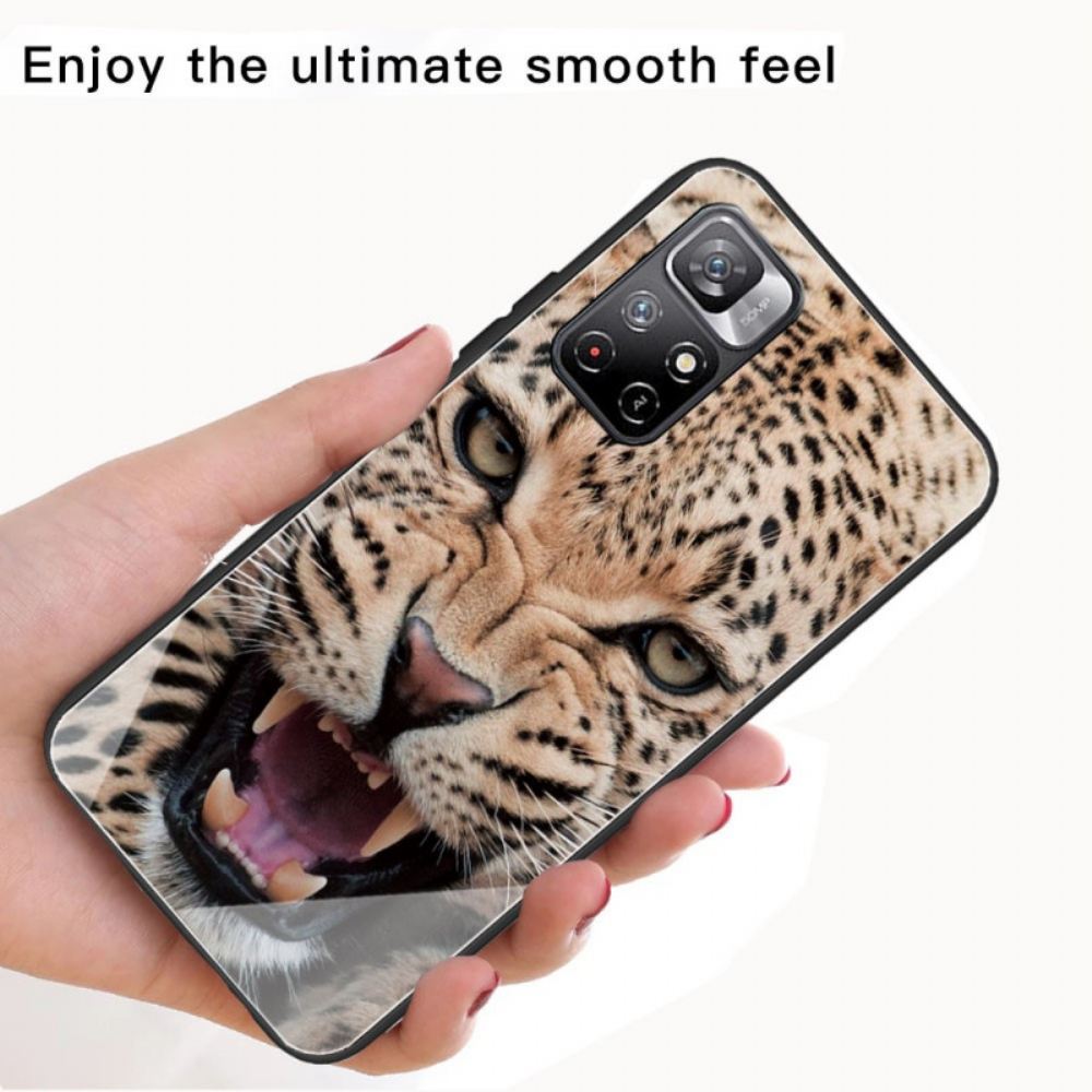 Kryt Na Xiaomi Redmi Note 11 Pro Plus 5G Tvrzené Sklo Leopard