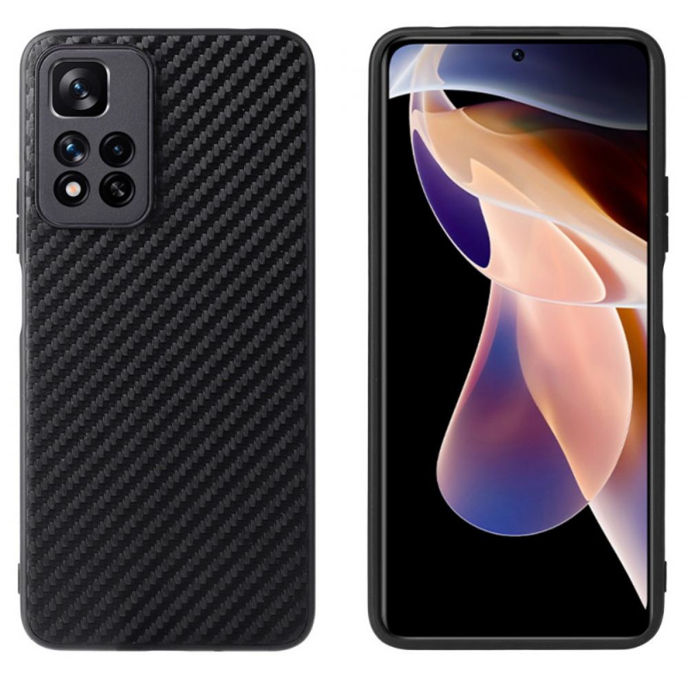 Kryt Na Xiaomi Redmi Note 11 Pro Plus 5G Uhlíkové Vlákno