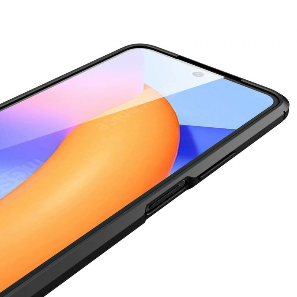 Kryt Na Honor 10X Lite Efekt Kůže Litchi S Dvojitou Linií